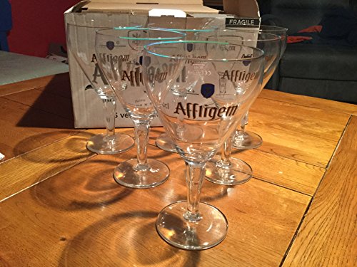 affligem Rare Lot de 6 Verres a Biere 50cl 50