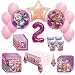 Girl Pups Paw Patrol Skye & Everest 2st Birthday Party Pack 52pc