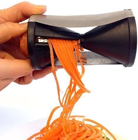 Divik Stainless Steel and ABS Plastic Vegetable Peeler/Shredder/Cutter/Slicer for Zucchini Noodles, Squash, Carrots, Cucumbers & Potatoes // Vegetable Noodle Spaghetti Maker for Healthy Diet (1Pcs)