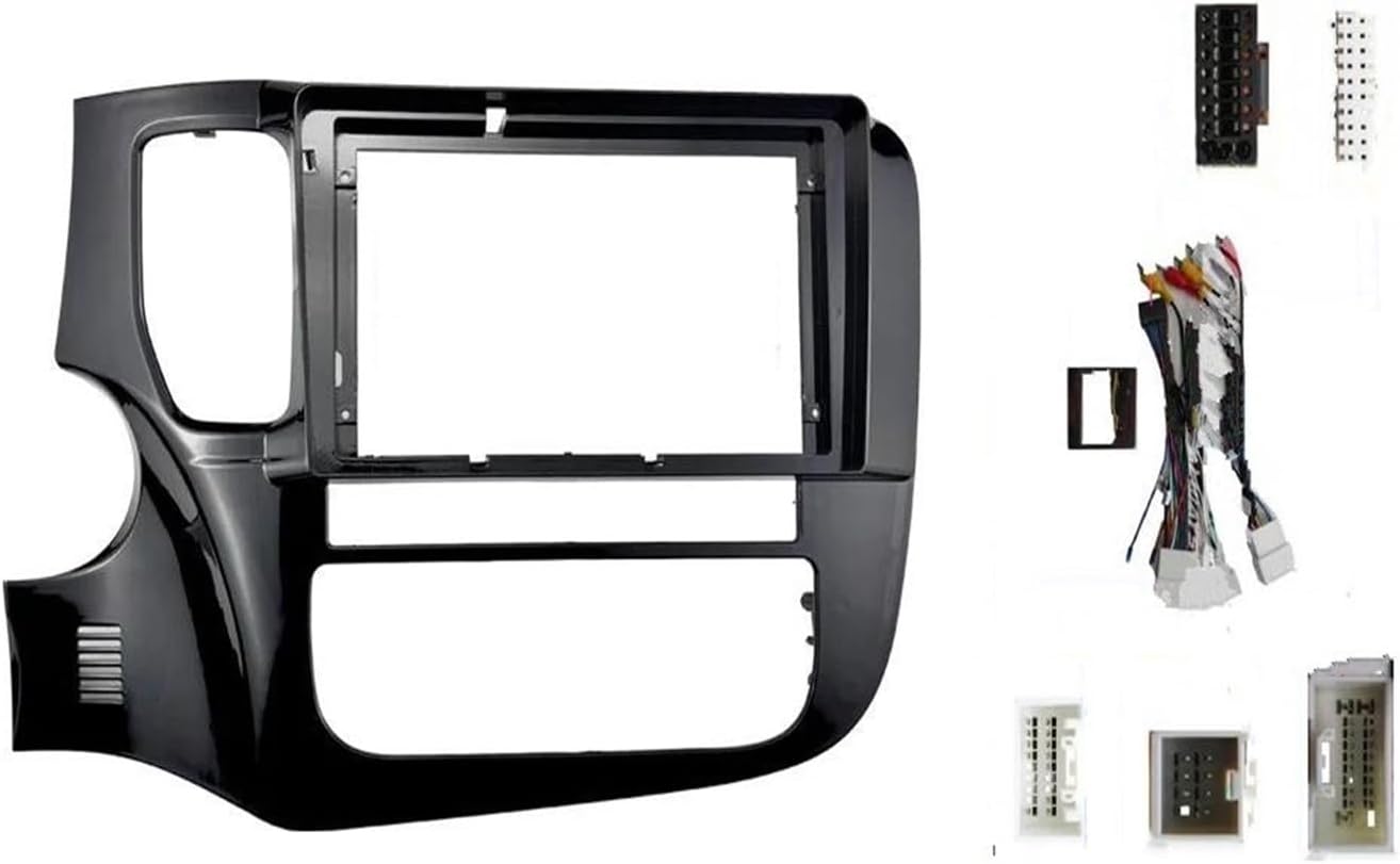 に適合する アウトランダー3 2012 2013 2014 2015 2016 2017 2018 9インチ カーフレームフェイシア