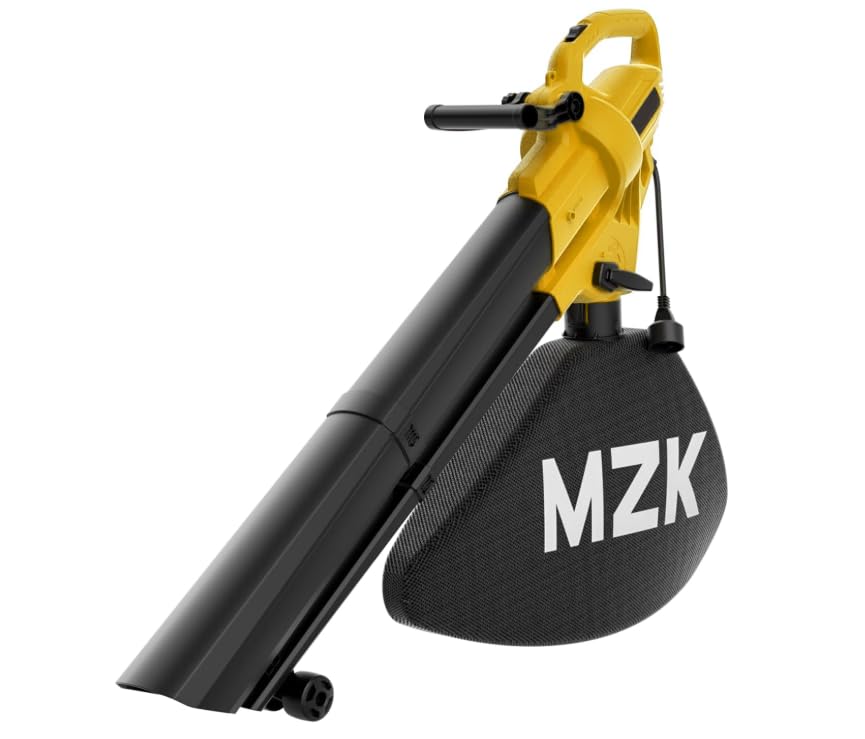 MZK Electric Leaf Blower with collection bag