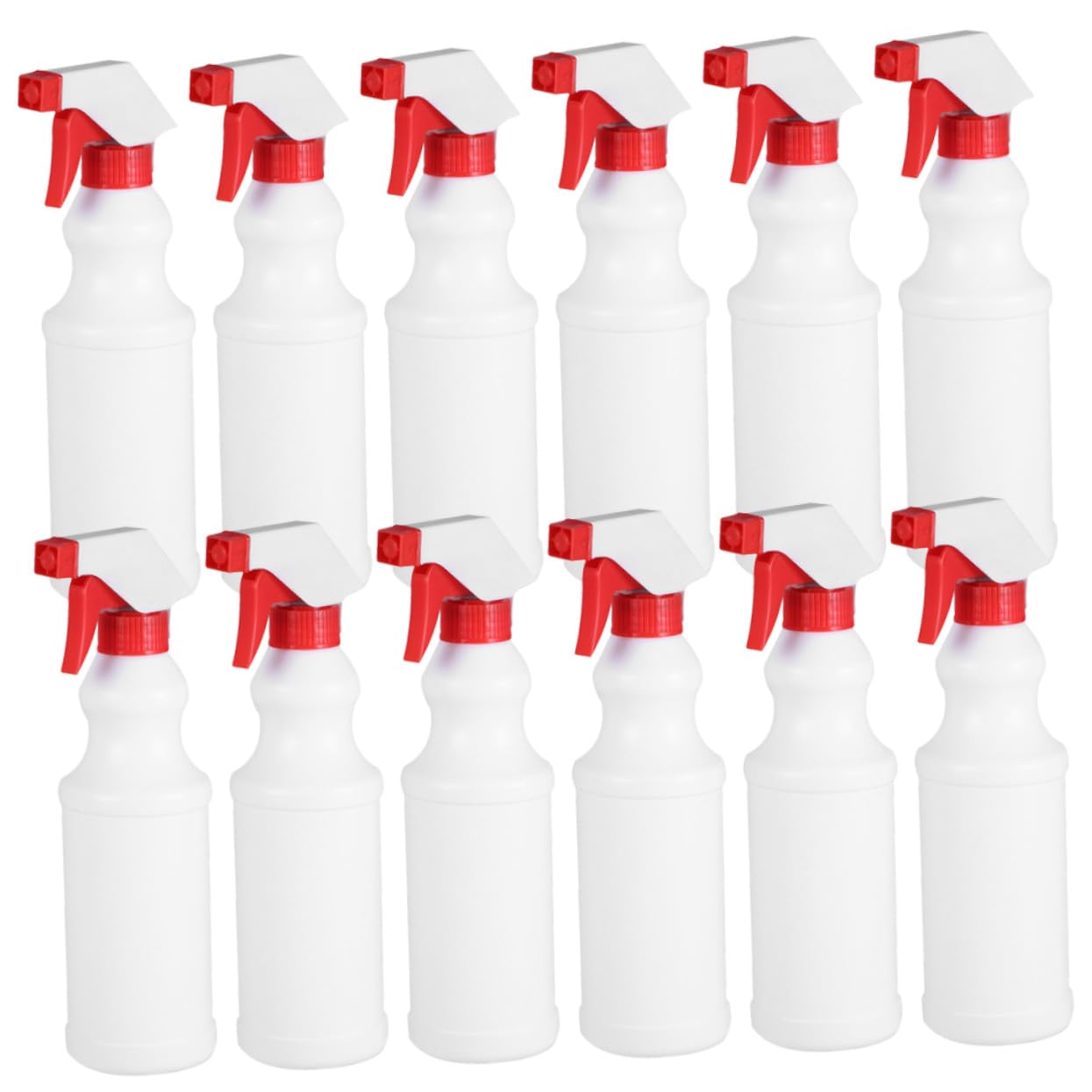 Veemoon 12stücke Kunststoff-nebelpumpenflasche Sprühbehälter Wasserspray Leere Sprühflasche Nachfüllbare Wasserflasche Pumpsprühflasche Für Pflanzen Und Haushalt