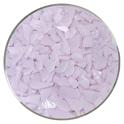 Limited Edition Urobium Pink Opalescent Mosaic Frit - 96COE - 4oz - Made from System 96 Glass