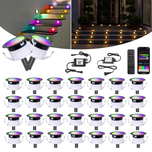 FVTLED LED Deck Lights Kit, Φ1.22 Low Voltage WiFi Pixel