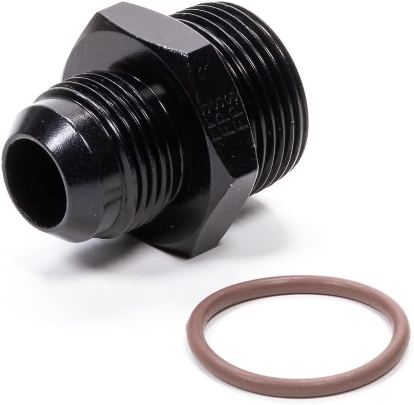 Fragola -12AN x 1 5/16-12 (16) Radius Fitting - Black