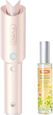 TYMO CURLGO Cordless Automatic Curling Iron + TYMO Argan Hair Oil Spray