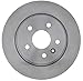 ACDelco 18A2821AC Advantage Coated Rear Disc Brake Rotor