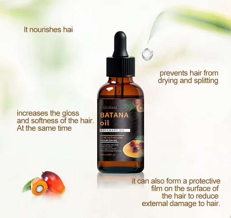 Batana Oil for Hair Growth - Strengthening Scalp Treatment