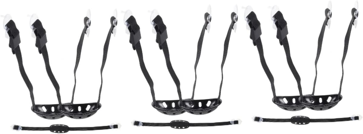 Kisangel 9pcs Adjustable Comfortable Chin Straps for Hard Hats Helmet Bands Easy Installation Stability Essential Construction Safety Accessory