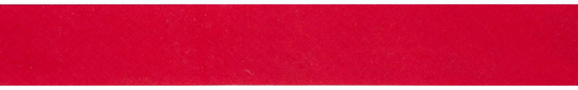 50mm Bias Binding Polycotton Edging 012D, 725 Red_Pure Red, 2 Metres