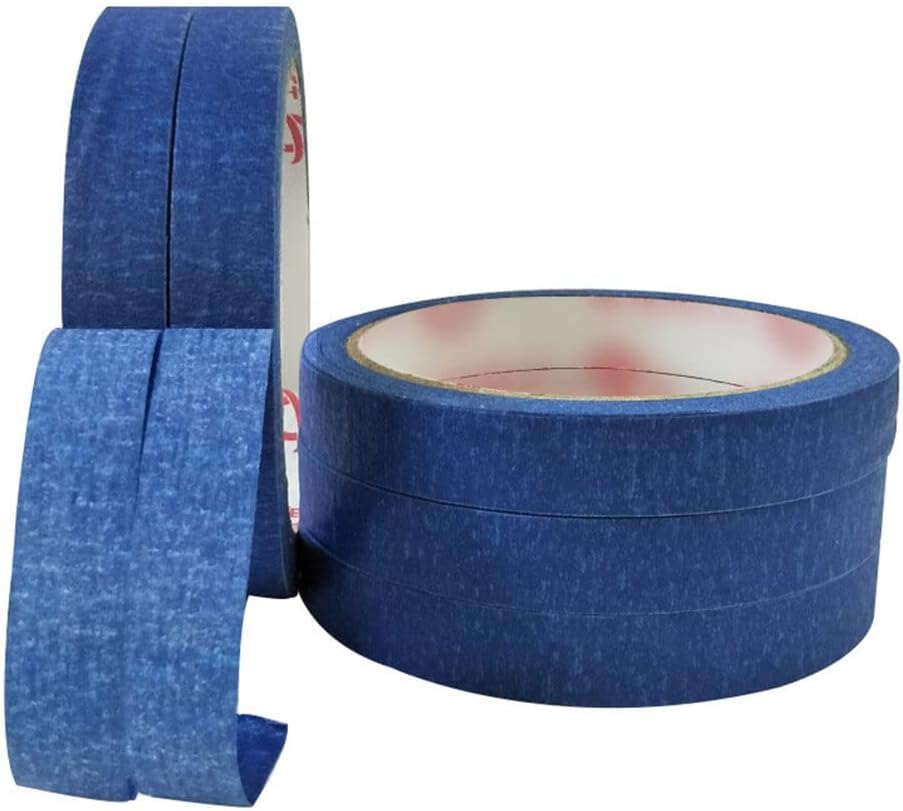 Image of Blue 50M Painters Clean Peel Masking Tape Car Sticker Decor Sticker Adhesive DIY Painting Paper Hardware Accessories Home Appliance Practical and Deft Hardware