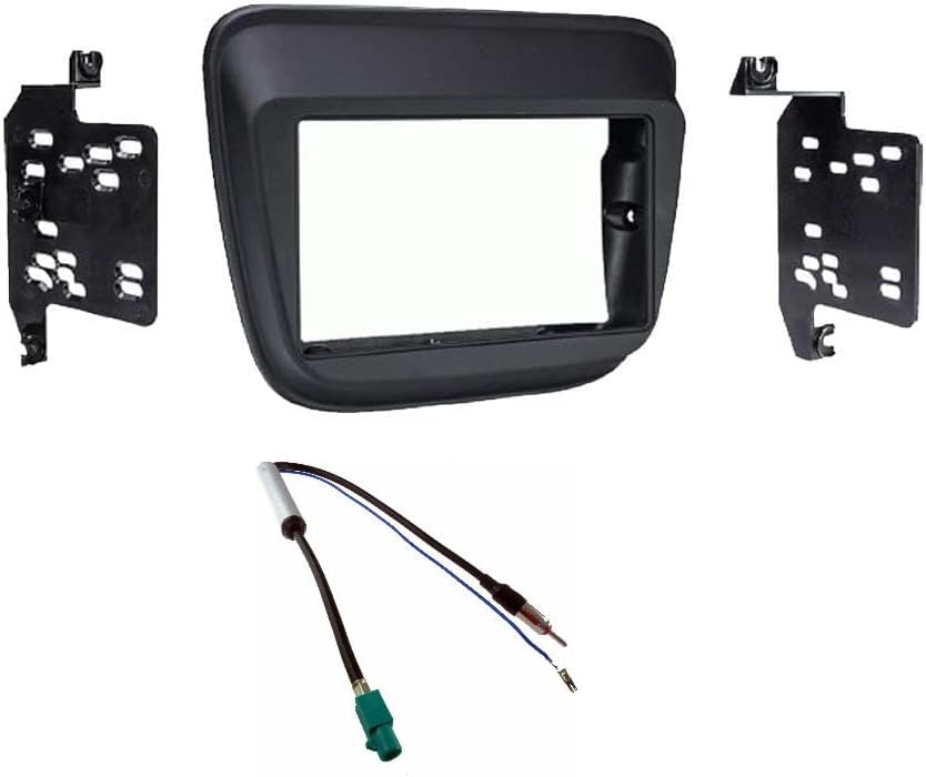 Metra 95-3022B Compatible with Chevrolet Equinox 2018 2019 2020 2021 2022 Double DIN Installation Dash Kit with IMC Audio Antenna Adapter