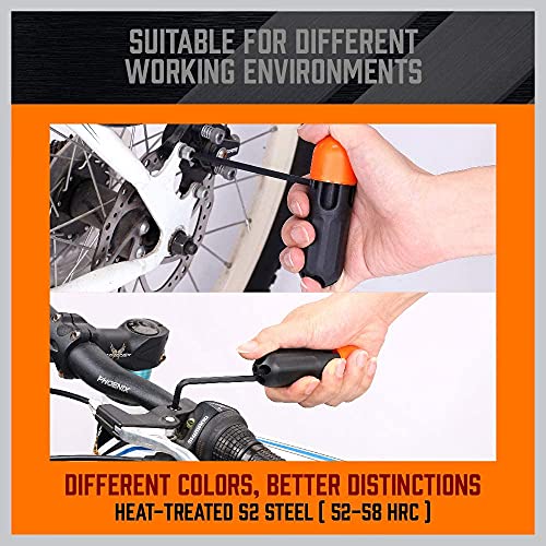 31-Piece Hex Key Set | Allen Wrench Set | Metric (0.7mm-10mm) & Imperial (0.028"-3/8") | Durable & Precise | Ideal for DIY and Professionals 4 31-Piece Hex Key Set | Allen Wrench Set | Metric (0.7mm-10mm) & Imperial (0.028"-3/8") | Durable & Precise | Ideal for DIY and Professionals - Image 4