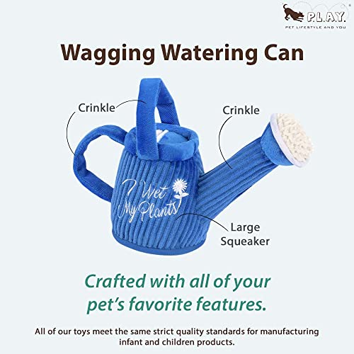 P.L.A.Y PLAY Blooming Buddies Collection Wagging Watering Can Dog Toy, More Colorful - Image 2