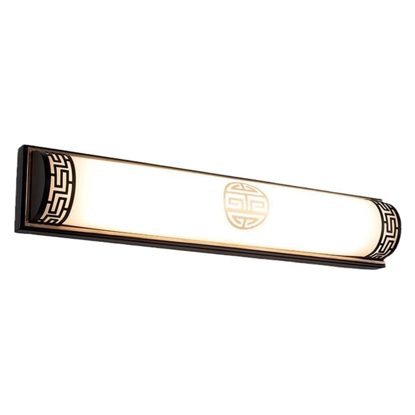 Aplique de Pared, Luces de tocador, Barra de luz de tocador de baño de acrílico, 3000k, Accesorios de iluminación de baño LED sobre Espejo, fácil de Instalar(Noir,62cm)