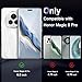 Liisooka Case for Honor Magic 6 Pro 5G, Military Grade Drop Protection Phone Case, Yellowing Resistant, Anti-Scratch Hard PC Back, Shockproof Hard Ultra-Thin Protective Cover, Clear