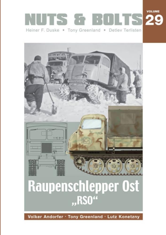 Amazon | ナッツ＆ボルト Raupenschlepper Ost RSO 模型用資料本