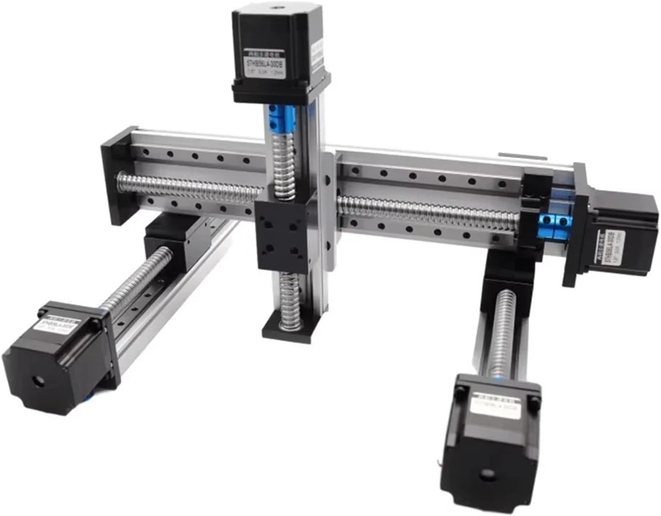 Ball Screw Linear Slide Table 30kg Load Capacity Precision Linear Motion Stage for CNC Automation Rail Guide(with Motor only,700mm Stroke)