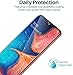 [3 Pack] L K Screen Protector for Samsung Galaxy A20, [Easy Installation Tray] Tempered-Glass 9H Hardness, Case Friendly