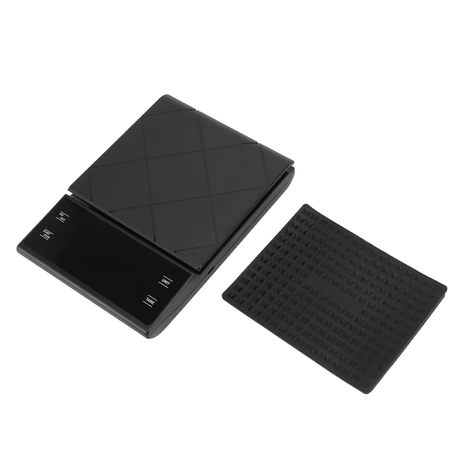 Balance à bijoux, 0,1 g de haute précision avec écran LED HD, interface USB pour balance matérielle (noir)