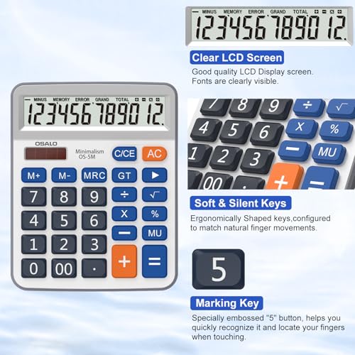 Calculatrice de bureau extra large pour simplifier votre comptabilité - 3