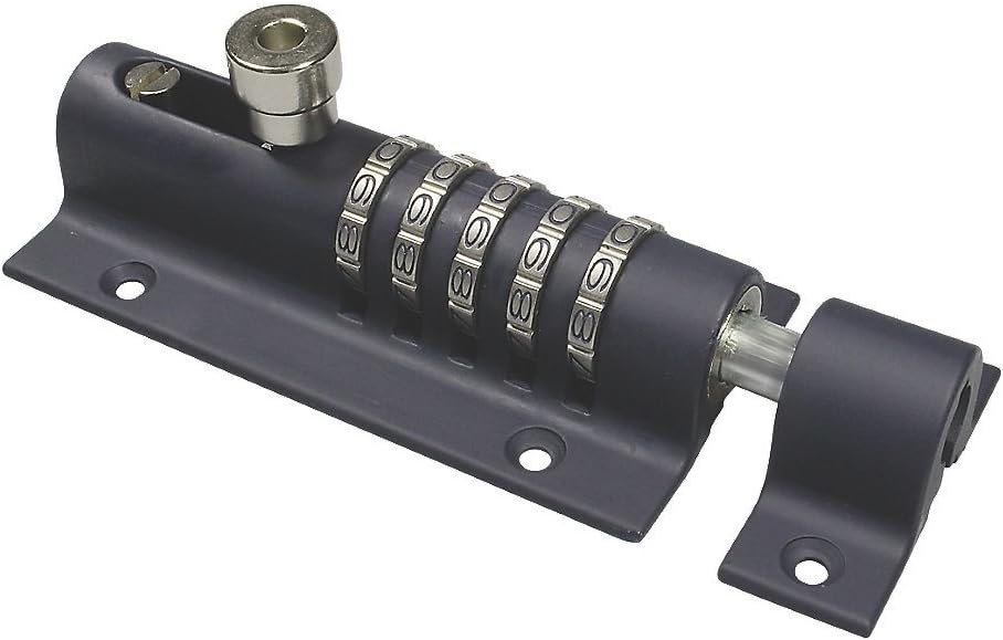 Squire DieCast Zinc 5Wheel Combination Locking Bolt 150mm Amazon.co