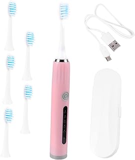 1 Set Electric Toothbrush Electric Toothbrush Travel Toothbrush Electric Soft Bristle Toothbrush Oral Care Toothbrush Electric Rechargeable Electric Toothbrush Home Toothbrush