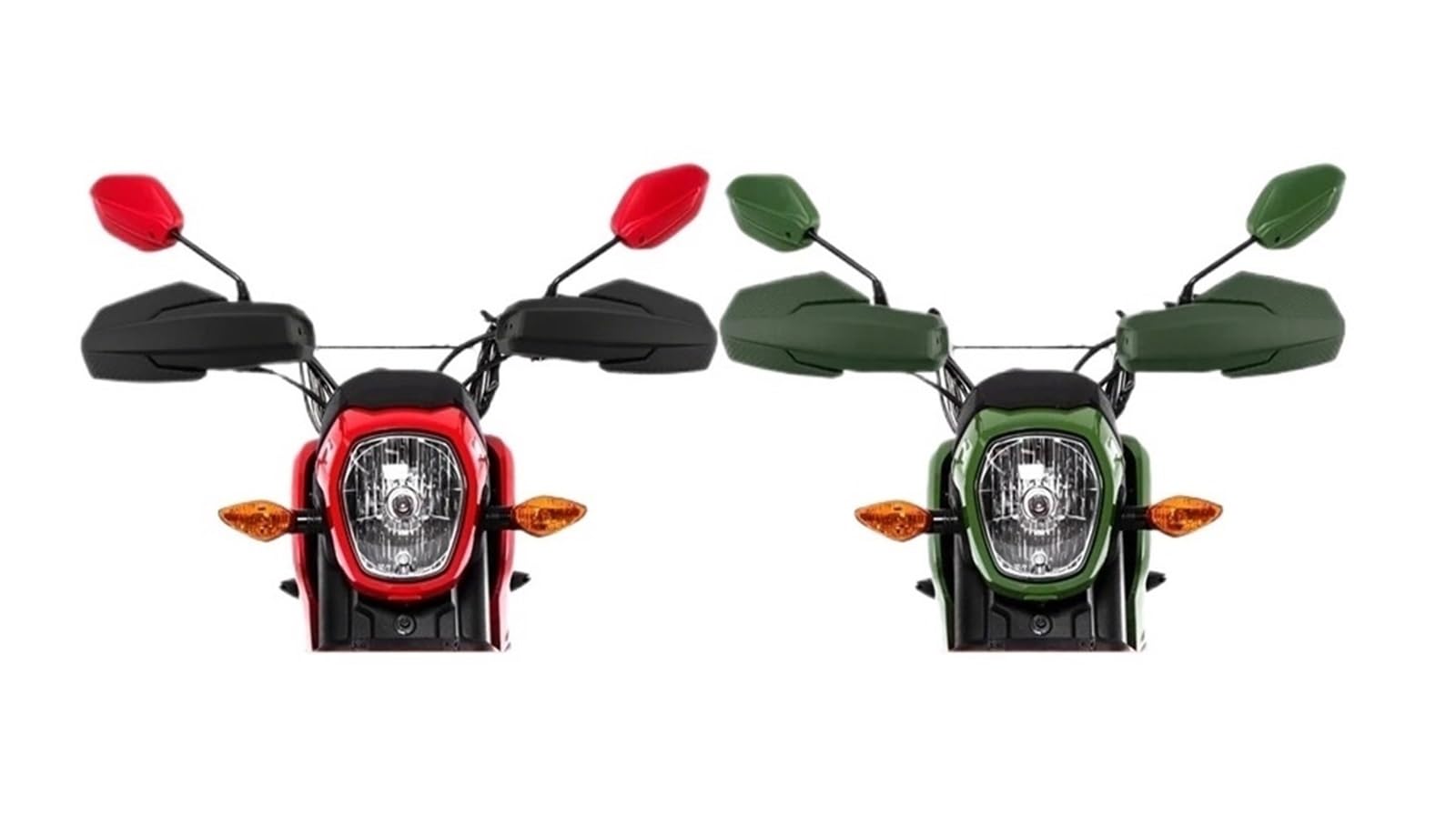 Paramani Per Navi110 Per Navi 110 Accessori Moto Manubrio Paramani Protezioni Per Le Mani Protezione Per Le Mani Dirt Bike Protezioni Per Le Mani Protezioni Manubrio(White)