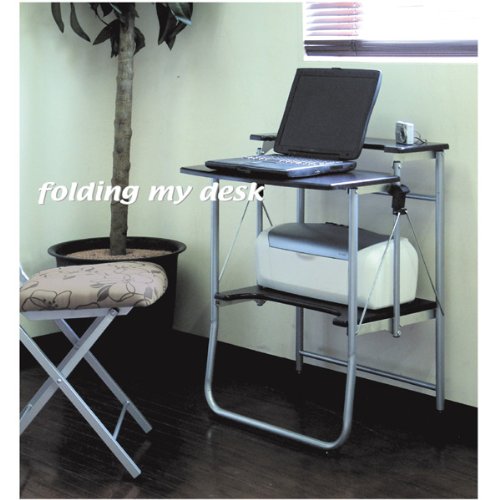 フォールディング　机　デスク FMD-01 コンパクト　折りたたみ パソコン Amazon.co.jp: ルネセイコウ 日本製 フォールディング マイ