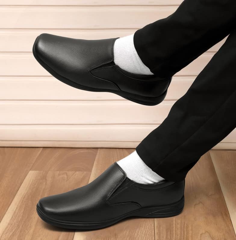 Image of ARAMISH Men's Genuine Real Leather Moccasin Formal Shoes