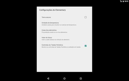 Elementary: Tabela Periódica