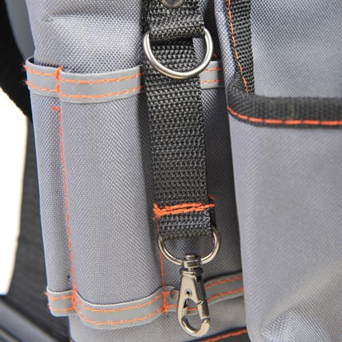 Sac à outils en toile compartimenté pour ne plus perdre vos pinces et testeurs