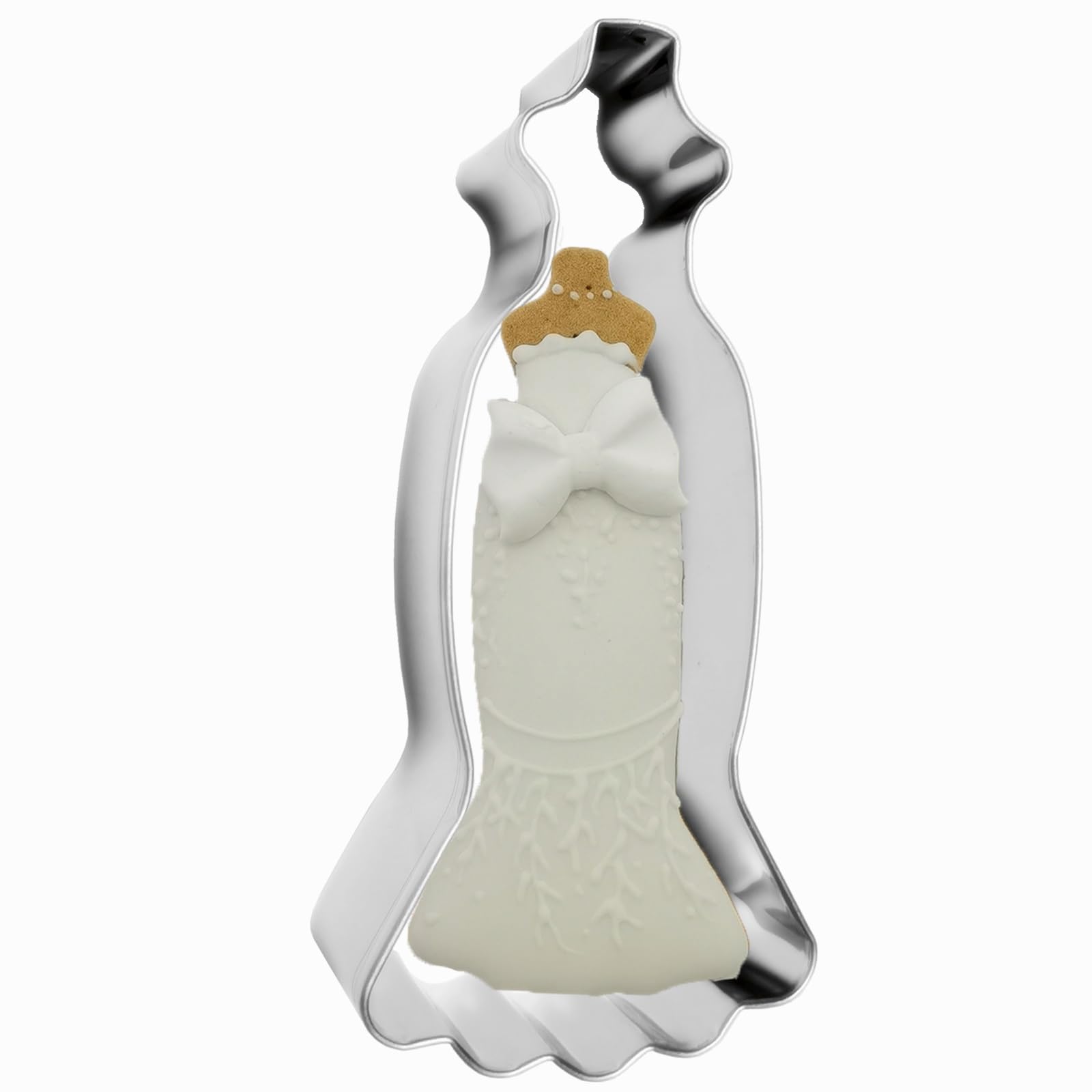 chinese dress ladies Mermaid Tail Cookie Cutter STL File for 3D Printing – The Millers Wife  Custom Cookies main image 0