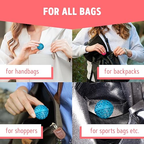Image of Sauberkugel - The Clean Ball - The clever way of cleaning purses, bags, backpacks and school bags