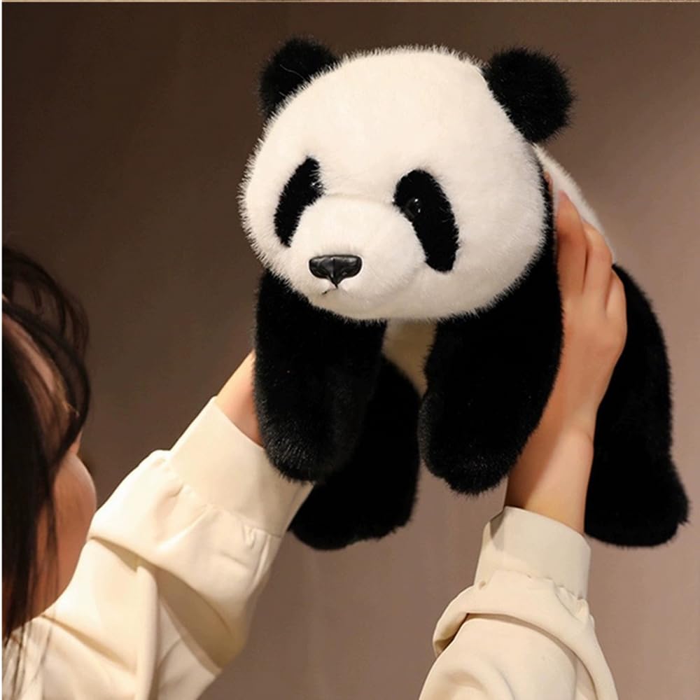 NatureMan Weighted Stuffed Animals,Weighted Panda Plush Toys Cute Soft Plushies Gifts for Kids Adults (30cm) - Image 3