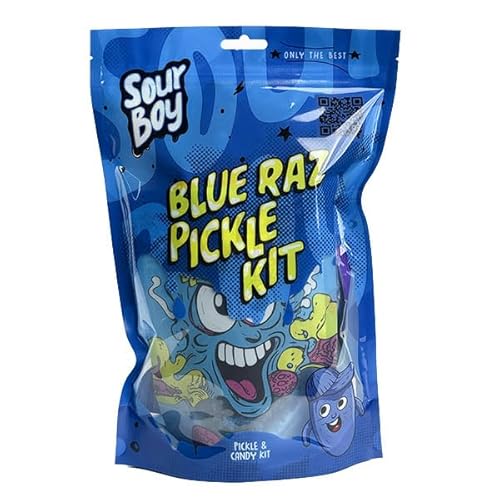 Sourboy Blue Raspberry Pickle Kit