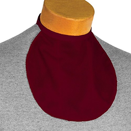 Romet Blouse-Neck Stoma Cover (6 Colors) (Burgundy)