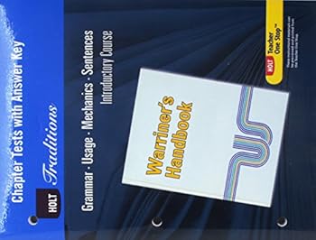 Paperback Chap Test G6 Holt Trad Warnrhndbk 2008 Book