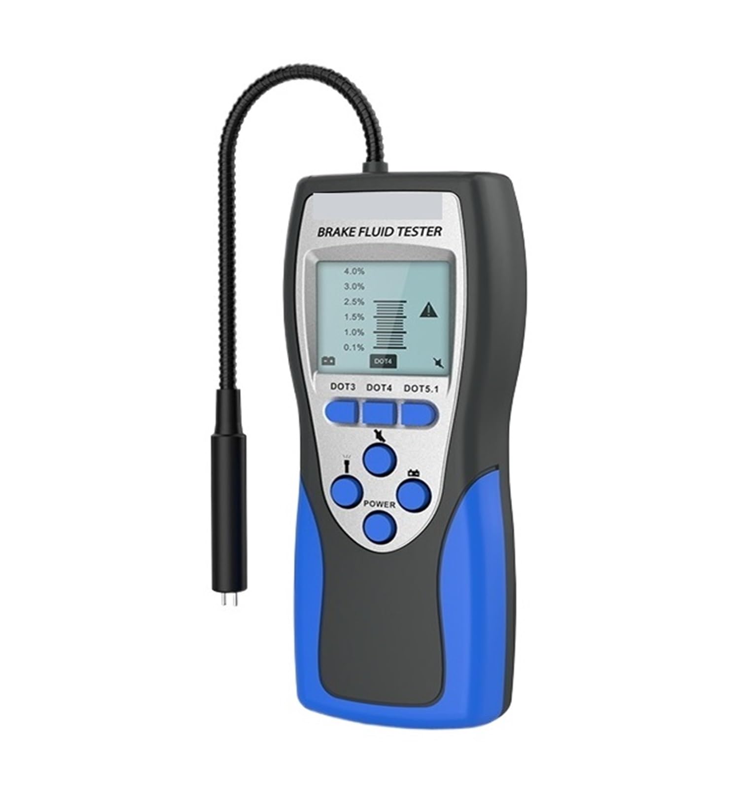 probador de líquido de Frenos, Probador De Aceite De Motor, Comprobación Automática De La Calidad del Aceite con Pantalla LED, Compatible con Comprobador De Líquido De Frenos