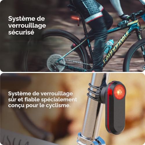 TUSITA Support de Tige de Selle de Vélo Compatible avec Garmin Varia RTL510 RTL515 RVR315, RearVue 820, Rearview Radar - Ronde, en Forme de D, Aero Tige de Selle Compatibilité – vue 6