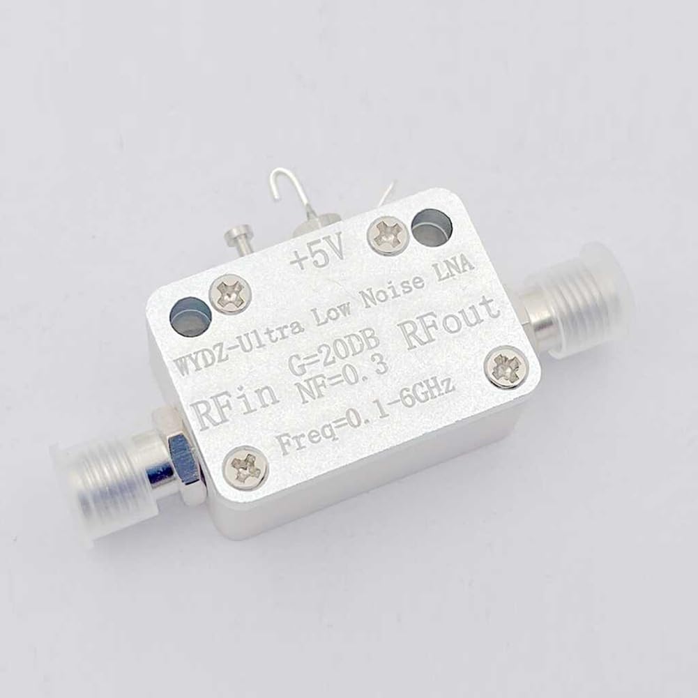 Joselin 100M-6GHZ 20DB Ultra Low Noise LNA Verstärker =0.3 Drive Signal Receiver - Leistungsverstärker