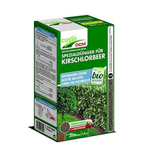 Cuxin 51301 Spezialdünger für Kirschlorbeer, 1,5 kg