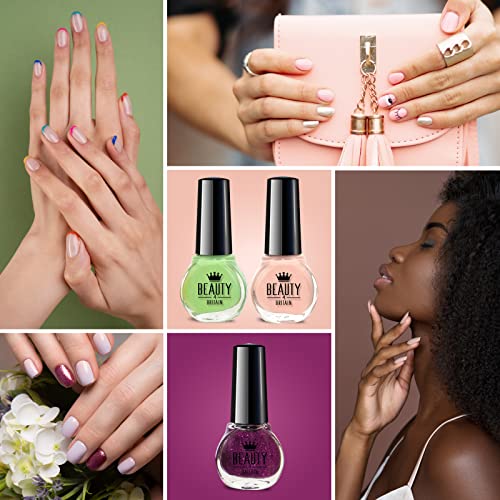 48-teiliges Set Nagellack 48 Verschiedene leuchtende Farben 5 ml – Bild 6