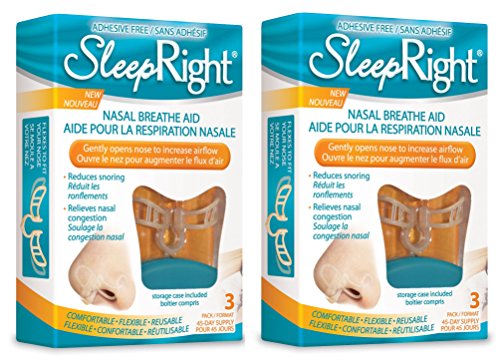 SleepRight Nasal Breathe Aid, Twin Pack, 6 ct.