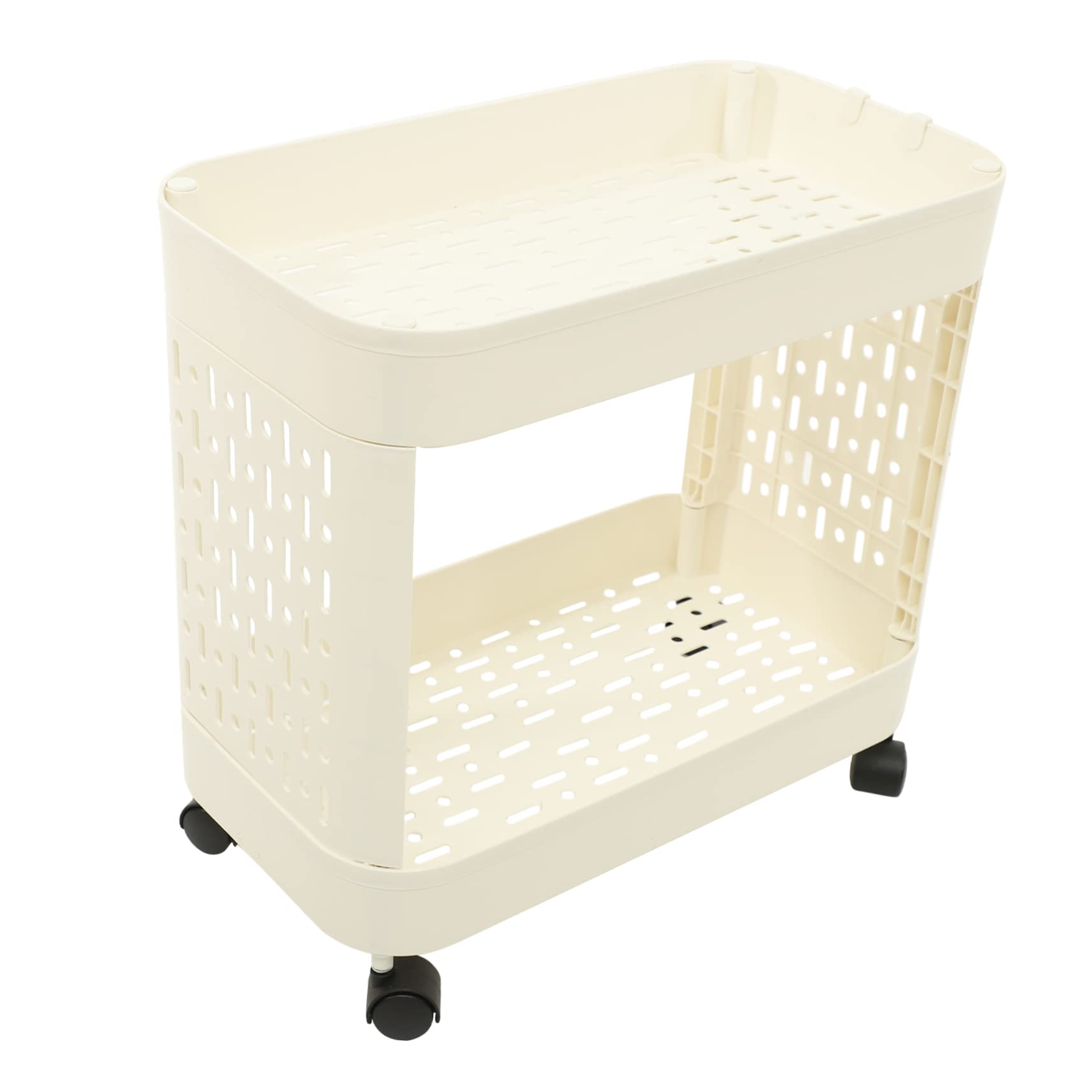Carrito multiusos portátil POPETPOP: maximiza tu espacio en el escritorio y baño con elegancia
