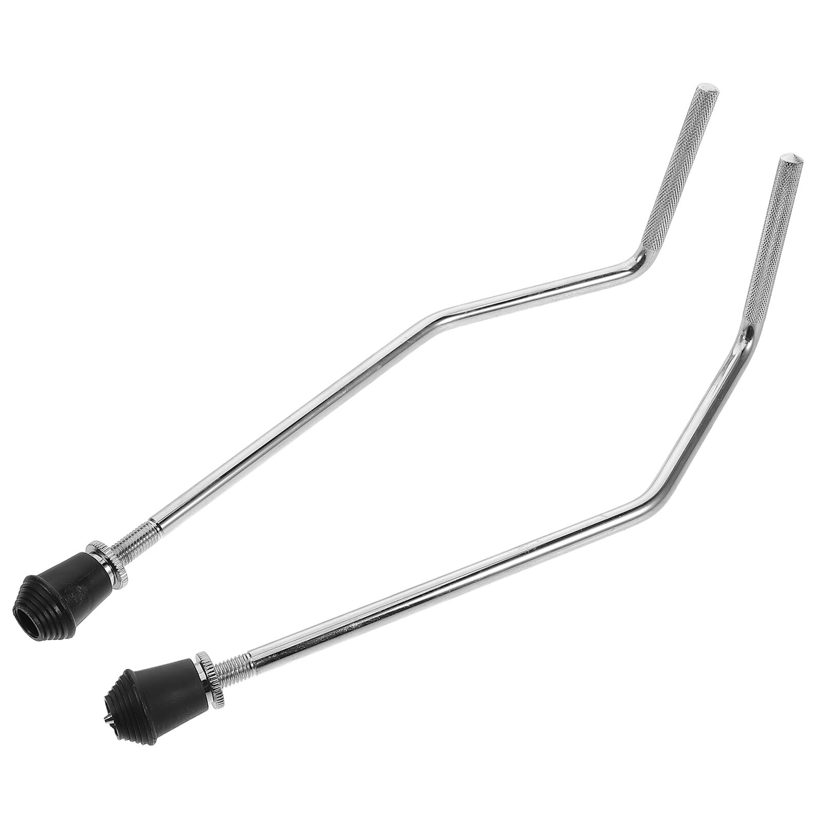 Cabilock Gambe per Grancassa Supporto Stabile 2 Pezzi in Lega di Alluminio Argento Altezza e Angolo Regolabili per Performance e Tour Musicali