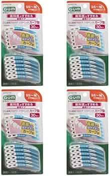 GUM ガム歯周プロケア ソフトピック カーブ型 SS～M 30本 Amazon | GUM(ガム) 歯周プロケア ソフトピック カーブ型 歯間