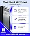 HYPER BYTE® Office PC – Computer mit AMD Ryzen 3 mit 4,0 GHz | 16 GB RAM DDR4 | 1TB SSD Festplatte | Win 11 Pro | WLAN | DVD+RW | USB 3.0 | High End Office Tower-Pc