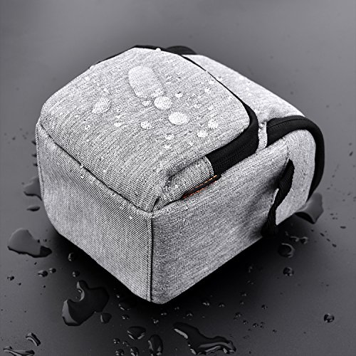 Fosoto Camera Case Bag Compatible For Nikon L340 L330 B500 L840,Canon Sx420 Sx720 Sx620 G7X, Sony A6000 A6300 A5100 Nex-6 W830 Rx100 Rx0M2,Panasonic Gx85 Zs60 Long Zoom Or Compact Syste #TOP2