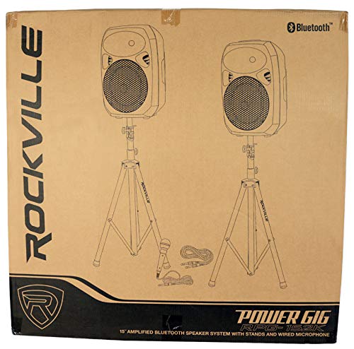 Rockville RPG152K Dual 15 Inch Powered Speakers thumb #9